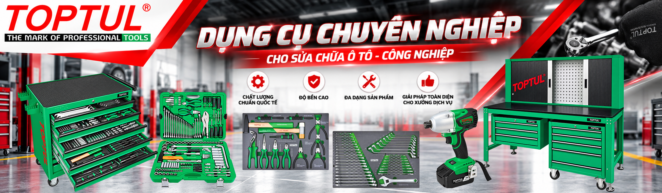 Dụng cụ cầm tay TOPTUL