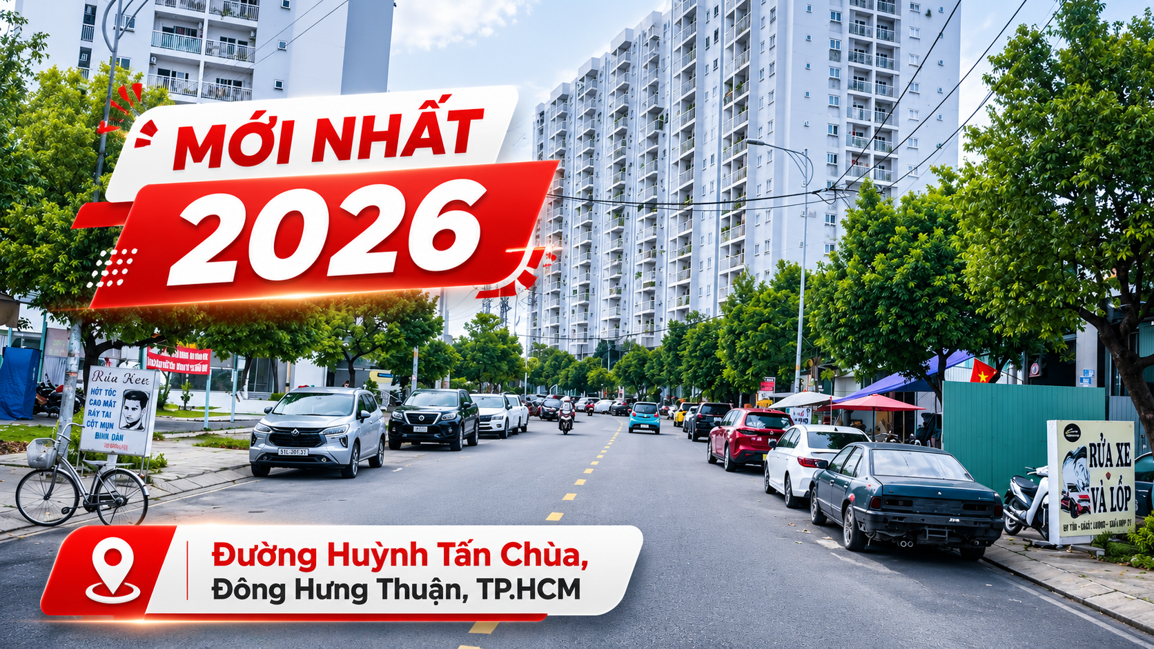 Đường Huỳnh Tấn Chùa, Phường Đông Hưng Thuận, TP.HCM