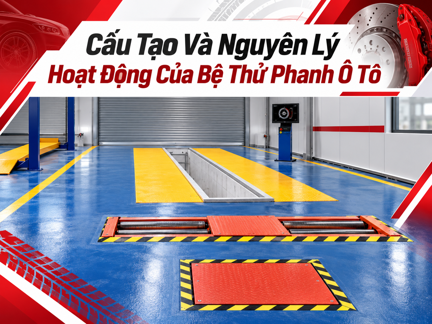 Cấu Tạo Và Nguyên Lý Hoạt Động Của Bệ Thử Phanh Ô Tô