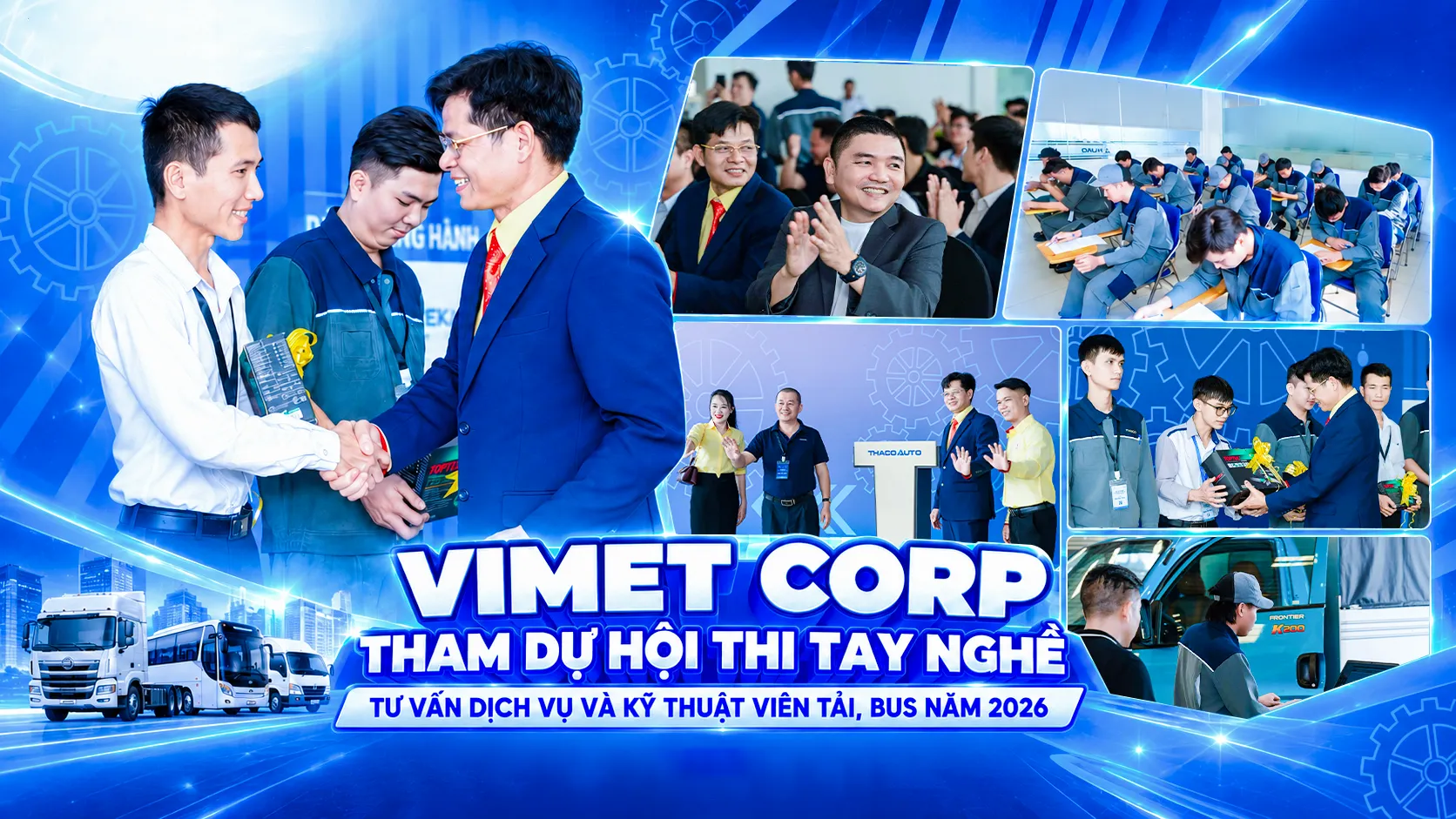VIMET CORP Tham Dự Hội Thi Tay Nghề THACO AUTO TP.HCM 2026