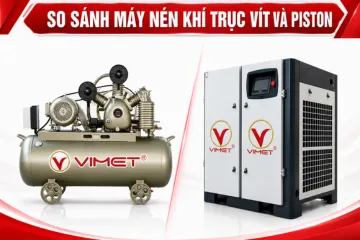 So Sánh Máy Nén Khí Trục Vít Và Piston: Loại Nào Phù Hợp?