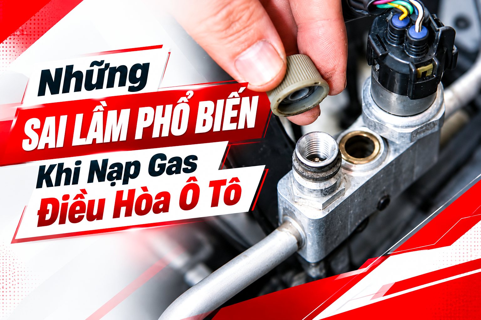 Những Sai Lầm Phổ Biến Khi Nạp Gas Điều Hòa Ô Tô