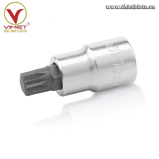 Đầu tuýp đầu vít bông 1/2" TOPTUL BCHA1614