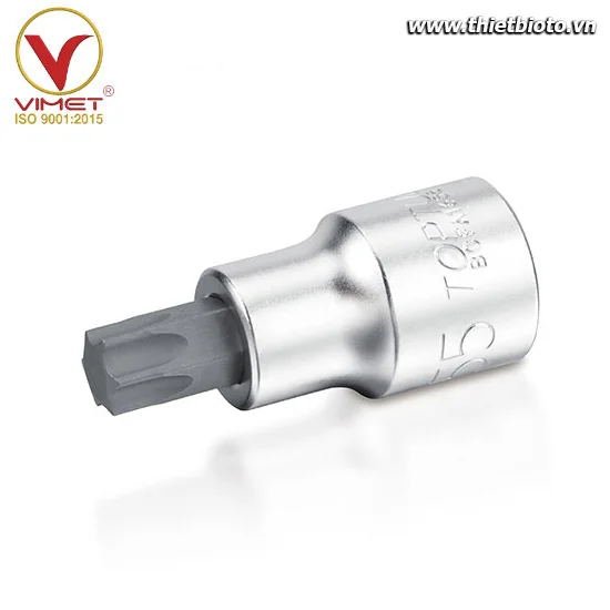 Đầu tuýp đầu vít sao 1/4" TOPTUL BCFA0830
