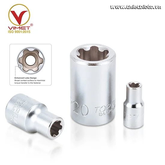 Đầu tuýp Torx Plus® EP TOPTUL BAAP1630
