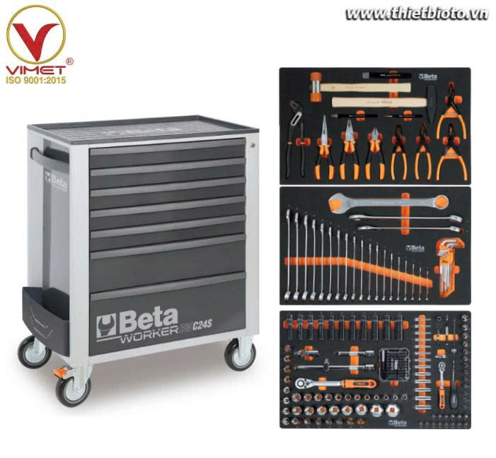 Tủ Dụng Cụ 7 Ngăn 309 Chi Tiết BETA BW 2400S G7/E-M