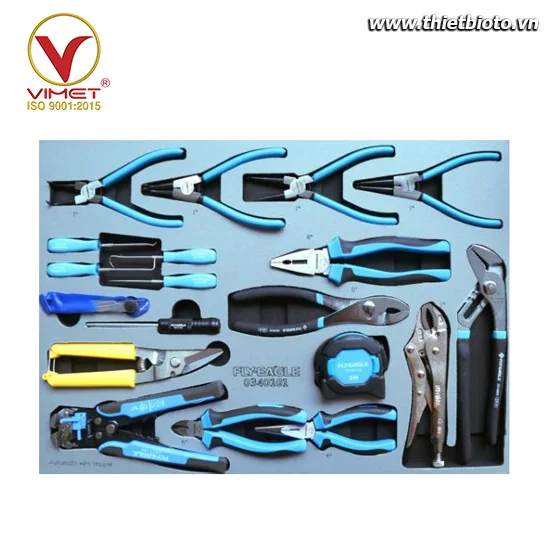 Bộ dụng cụ 41 chi tiết gồm kìm đa năng 0340101