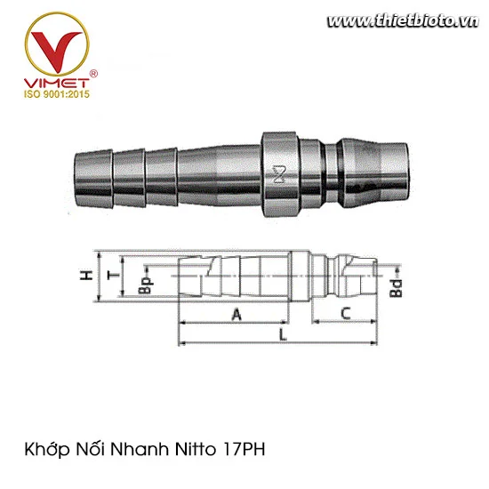 Khớp Nối Nitto 17PH