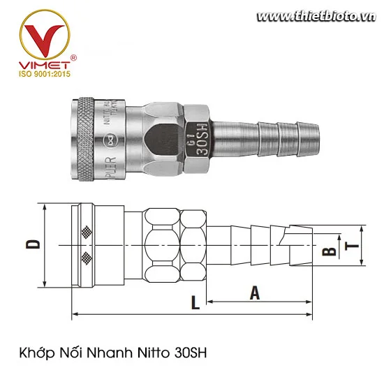 Khớp Nối Nitto 30SH