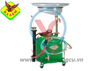 Thiết bị hứng hút nhớt thải  bằng khí nén 65 lít Raasm 44060