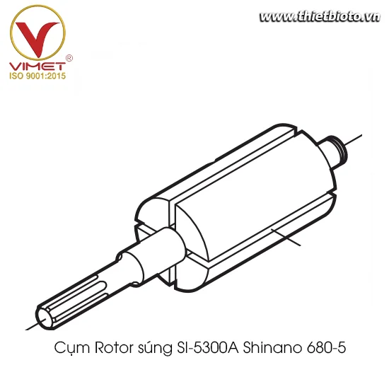 Cụm rotor súng SI-5300A Shinano 680-5