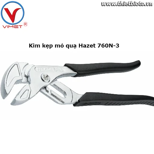 Kìm kẹp mỏ quạ Hazet 760N-3