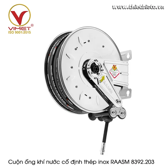 Cuộn ống khí nước cố định thép inox RAASM 8392.203