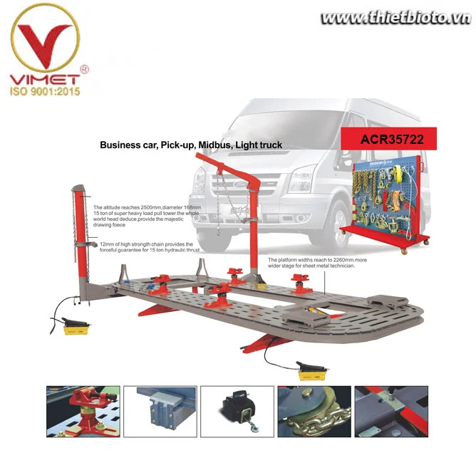 THIẾT BỊ NẮN KHUNG XE Ô TÔ 16 CHỖ ACR35722