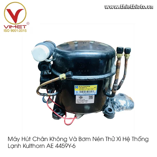 Máy Hút Chân Không Và Bơm Nén Thử Xì Hệ Thống Lạnh Kulthorn AE 4459Y-6 Heshbon HR-371