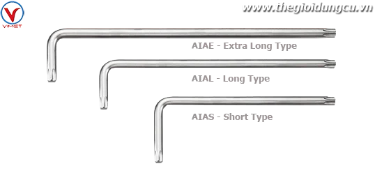 Lục giác L sao (dài) T50 TOPTUL AIAE5023