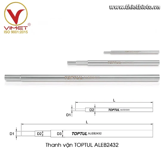 Thanh vặn TOPTUL ALEB2432