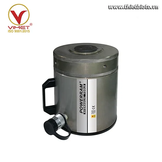 Kích thủy lực 1 chiều vỏ nhôm 20 tấn Powerram ALNC208