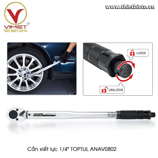 Cần xiết lực 1/4" TOPTUL ANAV0802