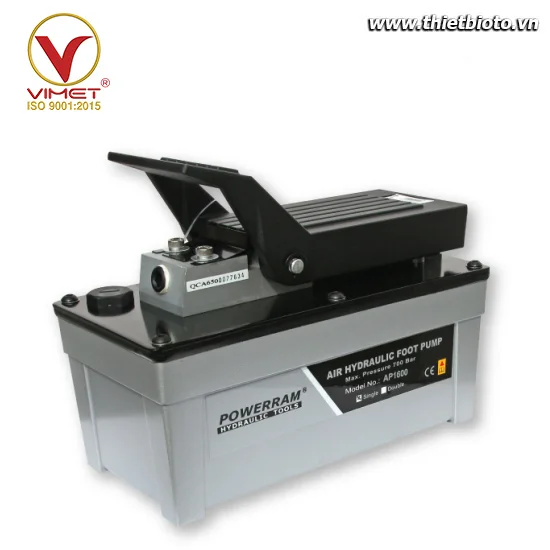 Bơm thủy lực 2 chiều dẫn động bằng khí nén Powerram AP3000D