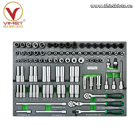 Khay đầu tuýp 89 chi tiết TOPTUL GED0891