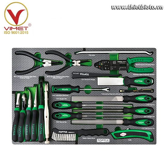 Khay dụng cụ đồ nghề cầm tay 23pcs TOPTUL GED0235