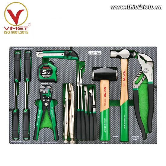 Khay dụng cụ tổng hợp 17 chi tiết TOPTUL GED0171