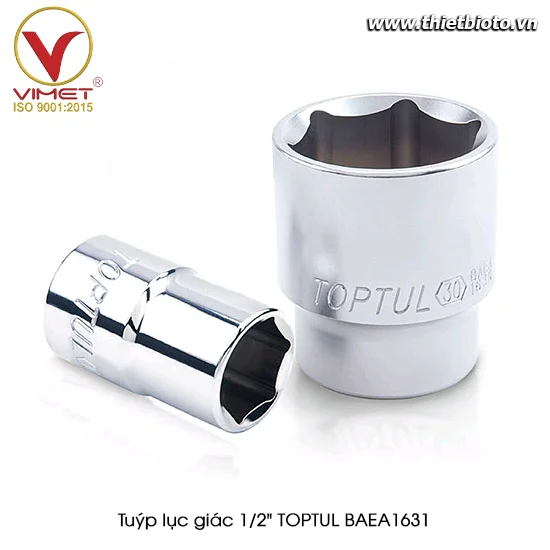 Tuýp lục giác 1/2" TOPTUL BAEA1631