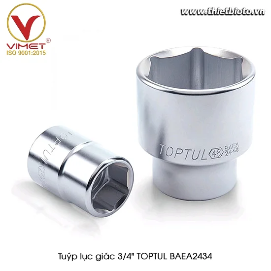 Tuýp lục giác 3/4" TOPTUL BAEA2434