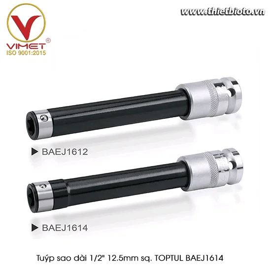Tuýp sao dài 1/2" 12.5mm sq. TOPTUL BAEJ1614