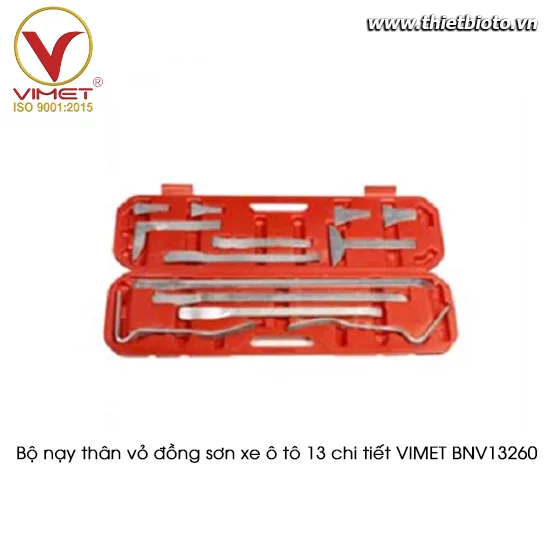 Bộ nạy thân vỏ đồng sơn xe ô tô 13 chi tiết