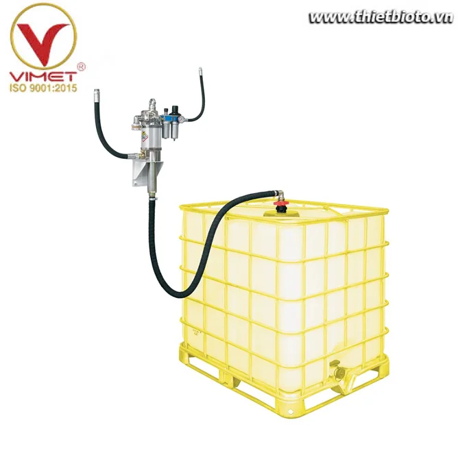 Bộ dụng cụ bơm nhớt treo tường Raasm 36340