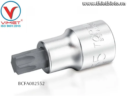 Đầu vít sao 1/4" Toptul BCFA082552