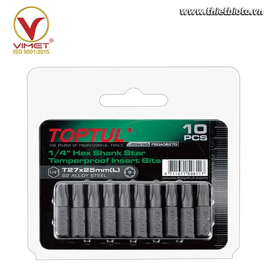 Vít sao lỗ 1/4" Toptul FSGA0840G