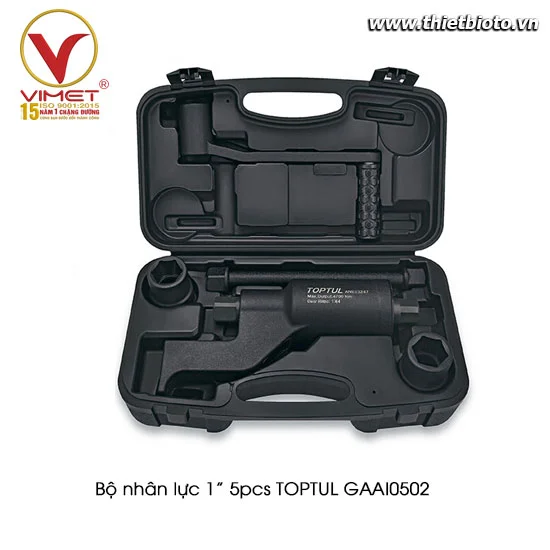 Bộ nhân lực 1" 5pcs TOPTUL GAAI0502