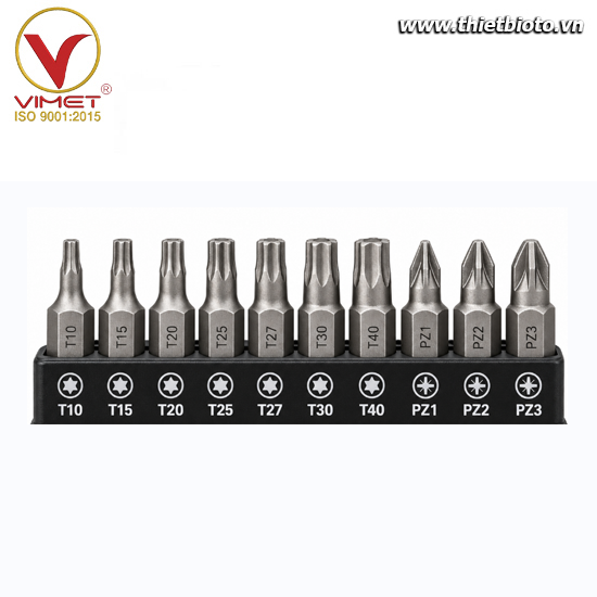 Bộ đầu vít chuôi lục giác 1/4 inch TOPTUL GAAV1002