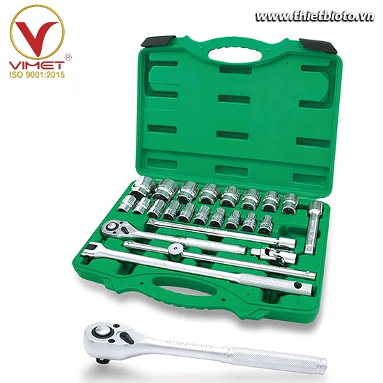 Bộ tuýp đầu 1/2" 24 chi tiết TOPTUL GCAI2414