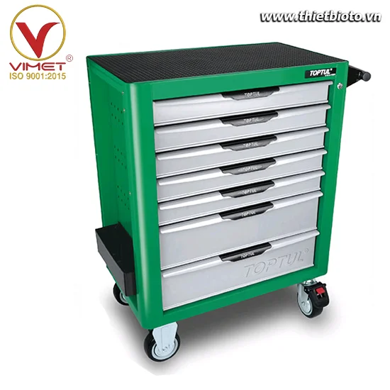 Tủ Đồ Nghề Sửa Chữa 7 Ngăn 227pcs Toptul GCAJ227E