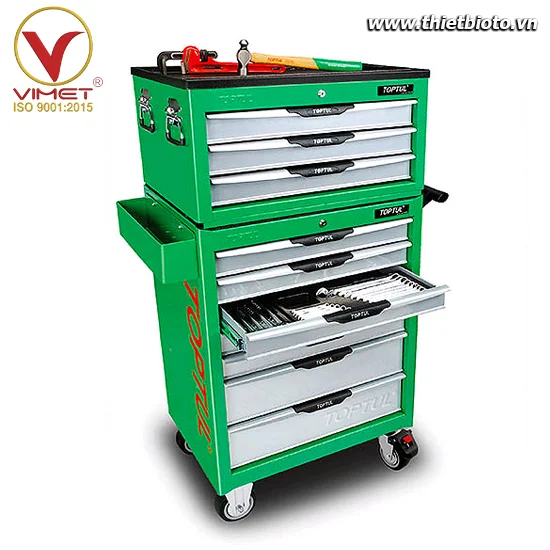 Tủ đồ nghề 2 tầng 10 ngăn 333 chi tiết GCAZ0013 / GCAJ0014