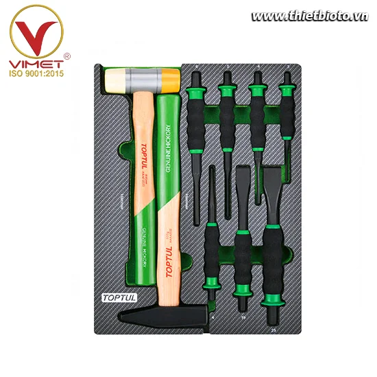 Khay dụng cụ cầm tay 9 chi tiết Toptul GEB0906