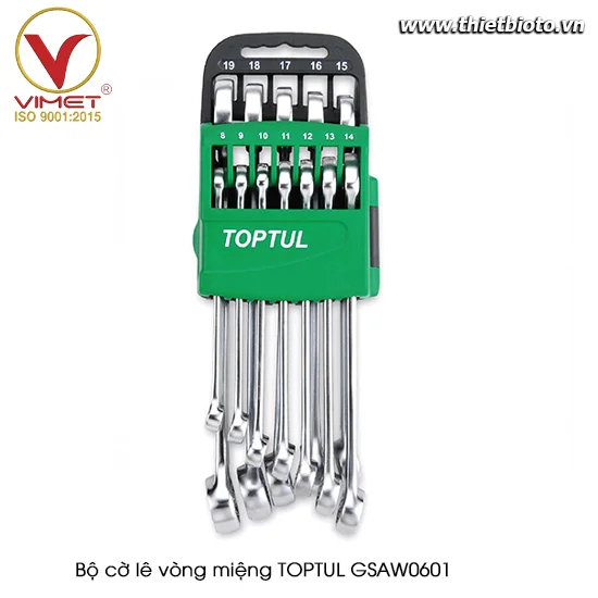 Bộ cờ lê vòng miệng TOPTUL GSAW0601