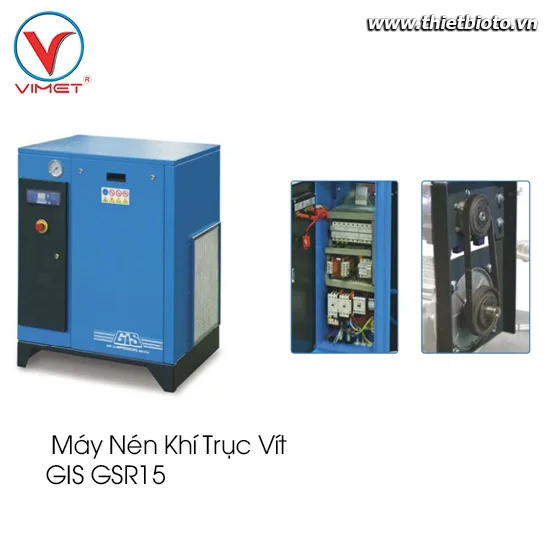 Máy Nén Khí Trục Vít  Gis GSR15