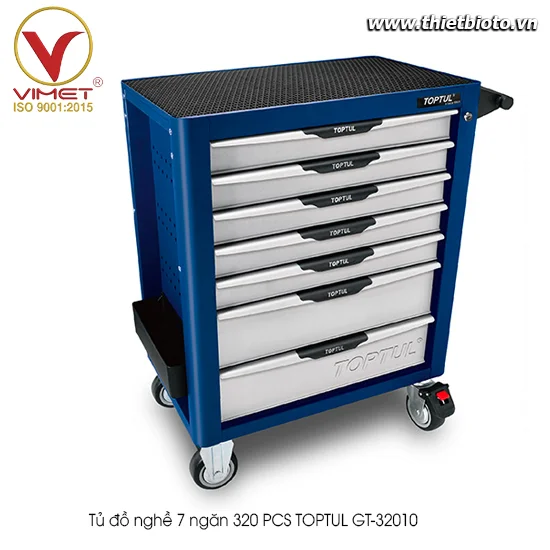 Tủ đồ nghề 7 ngăn 320 PCS TOPTUL GT-32010