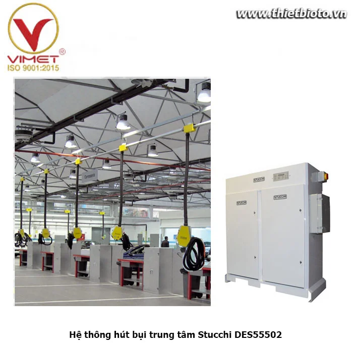 Hệ thông hút bụi trung tâm Stucchi DES55502