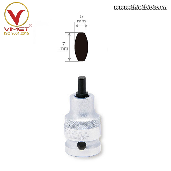 Đầu tuýp nong chân phuộc giảm xóc TOPTUL JEBG1607