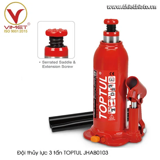 Đội thủy lực 3 tấn TOPTUL JHAB0103