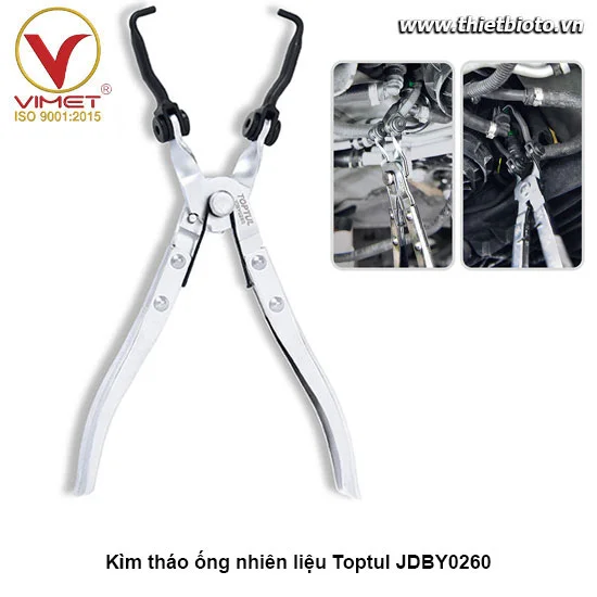 Kìm tháo ống nhiên liệu Toptul JDBY0260