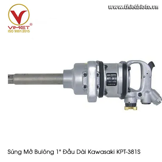 Súng Mở Bulông 1" Đầu Dài Kawasaki KPT-381S