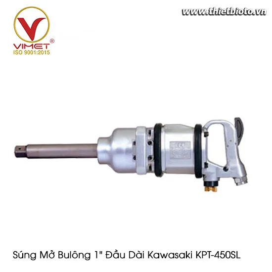 Súng Mở Bulông 1" Đầu Dài Kawasaki KPT-450SL