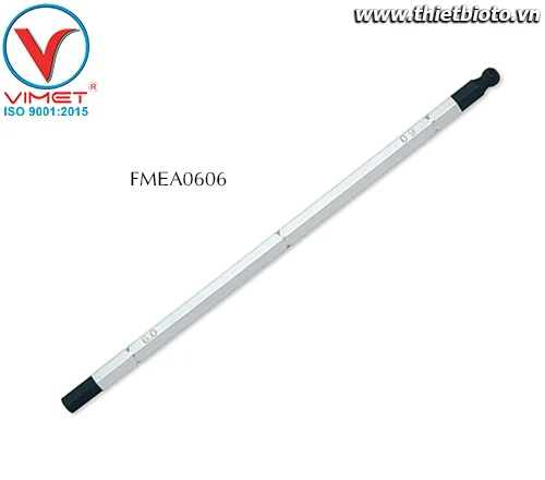 Mũi vít 2 đầu bi 1/4" Toptul FMEA0606